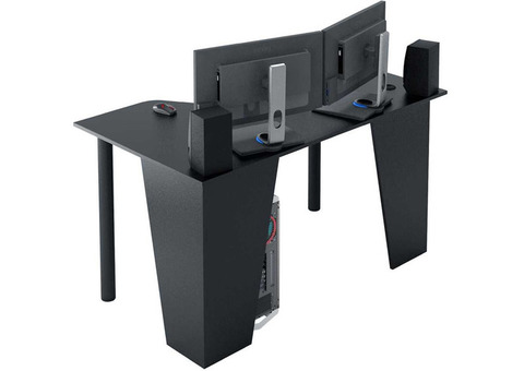 Характеристики стол игровой МАСТЕР Форсаж-2, ЛДСП, черный
