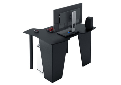 Характеристики стол игровой МАСТЕР Страйкер-2, ЛДСП, черный