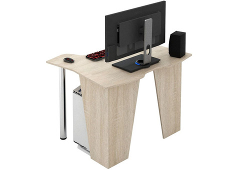 Характеристики стол игровой МАСТЕР Страйкер-10, ЛДСП, дуб сонома