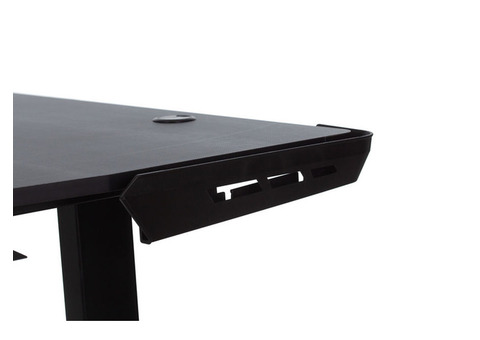 Характеристики стол игровой Бюрократ CARRY-01, карбон, черный