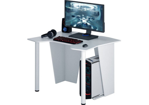 Характеристики стол игровой МАСТЕР Страйкер-10, ЛДСП, белый