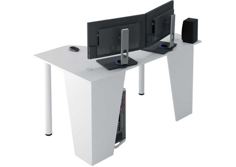 Характеристики стол игровой МАСТЕР Форсаж-2, ЛДСП, белый