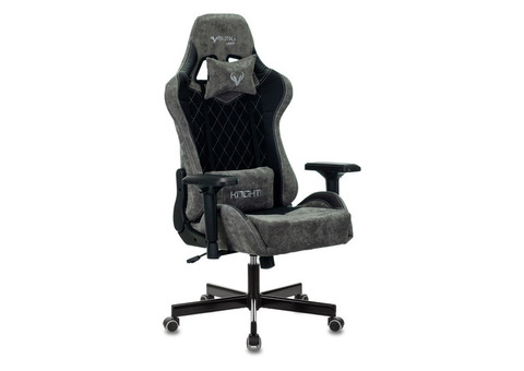 Характеристики кресло игровое ZOMBIE VIKING 7 KNIGHT, на колесиках, текстиль/эко.кожа, серый/черный [viking 7 knight b]