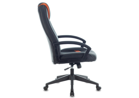 Характеристики кресло игровое ZOMBIE VIKING-8, на колесиках, эко.кожа, оранжевый/черный [viking-8/bl+or]