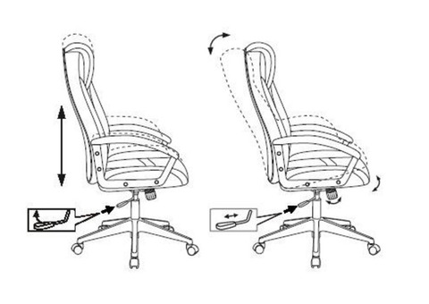Характеристики кресло игровое ZOMBIE VIKING-8, на колесиках, эко.кожа, оранжевый/черный [viking-8/bl+or]