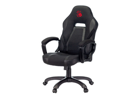 Характеристики кресло игровое A4TECH Bloody GC-370, на колесиках, ткань дышащая, черный