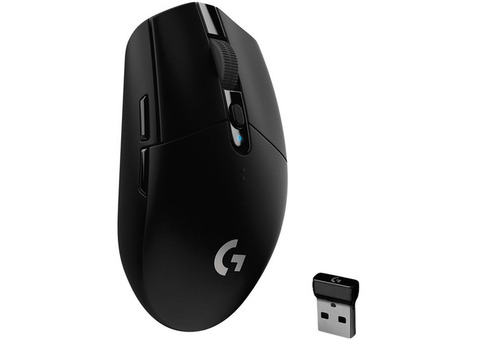 Характеристики мышь Logitech G305 Lightspeed, игровая, оптическая, беспроводная, USB, черный [910-005282]