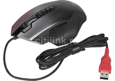 Характеристики мышь A4TECH Bloody J95s, игровая, оптическая, проводная, USB, серый [j95s grey]
