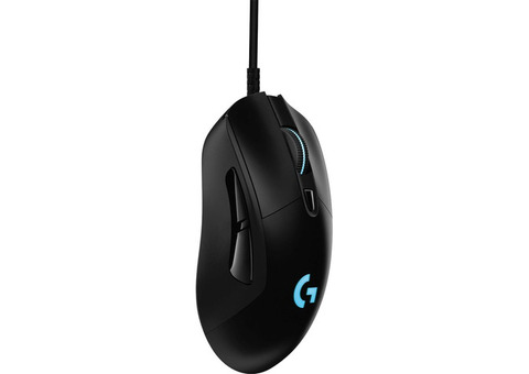 Характеристики мышь Logitech G403 HERO, игровая, оптическая, проводная, USB, черный [910-005632]