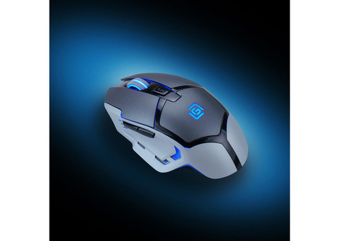 Характеристики мышь Oklick 915G HELLWISH V2, игровая, оптическая, проводная, USB, черный и серый [1003993]
