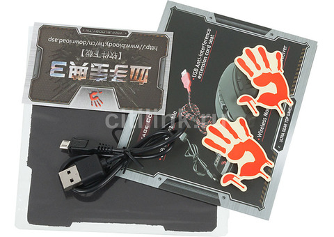 Характеристики мышь A4TECH Bloody R80, игровая, оптическая, беспроводная, USB, черный [r80 black activated]