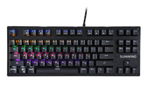Характеристики клавиатура SUNWIND SW-K900G, USB, черный [1422332]