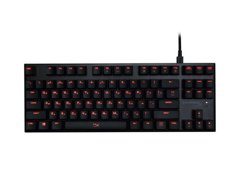 Характеристики клавиатура HYPERX Alloy FPS Pro CherryMX Red, USB, черный [hx-kb4rd1-ru/r1]