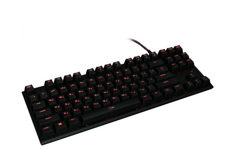 Характеристики клавиатура HYPERX Alloy FPS Pro CherryMX Red, USB, черный [hx-kb4rd1-ru/r1]