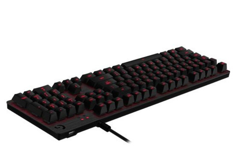 Характеристики клавиатура Logitech G413 Carbon, USB, черный [920-008309]