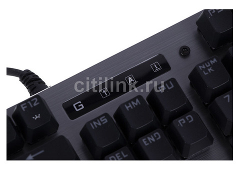 Характеристики клавиатура A4TECH Bloody B760, USB, серый оранжевый