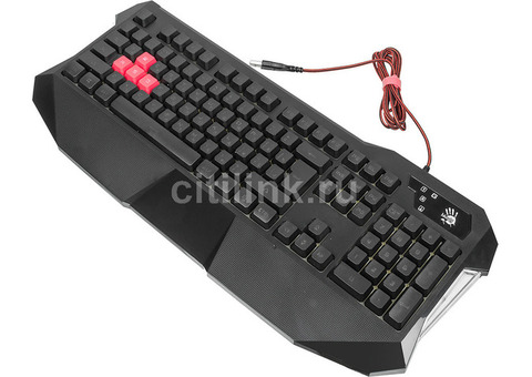 Характеристики клавиатура A4TECH Bloody B130, USB, черный