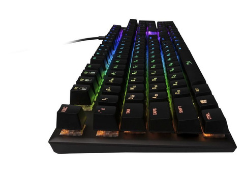 Характеристики клавиатура HYPERX Alloy FPS RGB, USB, черный [hx-kb1ss2-ru]