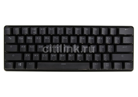 Характеристики клавиатура HYPERX Alloy Origins 60, USB, черный [hkbo1s-rb-ru/g]