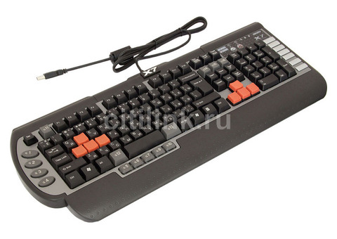Характеристики клавиатура A4TECH G800V, USB, черный