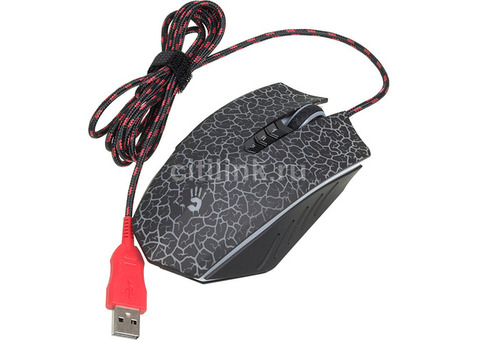 Характеристики мышь A4TECH Bloody A7, игровая, оптическая, проводная, USB, черный