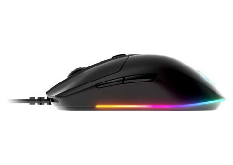 Характеристики мышь SteelSeries Rival 3, игровая, оптическая, проводная, USB, черный [62513]
