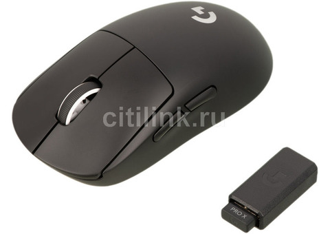 Характеристики мышь Logitech PRO Х Superlight Wireless, игровая, оптическая, беспроводная, USB, черный [910-005880]