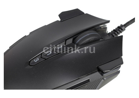 Характеристики мышь A4TECH Bloody J90s, игровая, оптическая, проводная, USB, черный [j90s black activated]