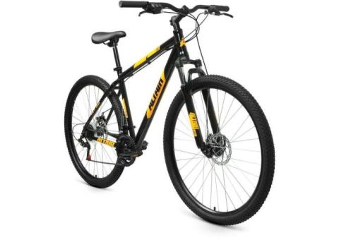 Характеристики велосипед ALTAIR Al 29 D (2020-2021), горный (взрослый), рама: 17', колеса: 29', черный/оранжевый, 16кг [rbkt1m39g001](плохая упаковка)