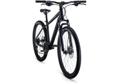 Характеристики велосипед FORWARD Apache 27,5 3.0 (2021), горный (взрослый), рама: 17', колеса: 27.5', черный матовый/черный, 13.9кг [rbkw1m67q032]