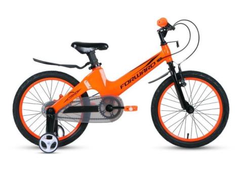 Характеристики велосипед FORWARD Cosmo 16 2.0 (2021), городской (детский), колеса: 16', оранжевый, 12кг [1bkw1k7c1007]