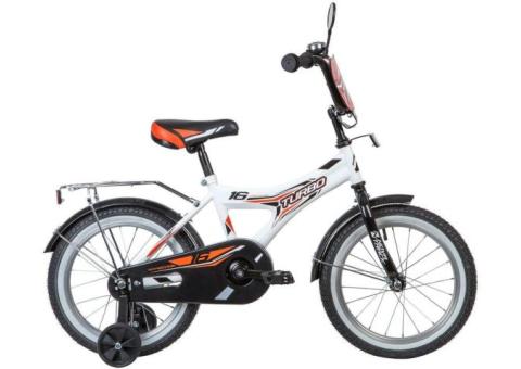 Характеристики велосипед NOVATRACK Turbo городской (детский), рама: 10.5', колеса: 16', белый/черный, 11кг [167turbo.wt20]