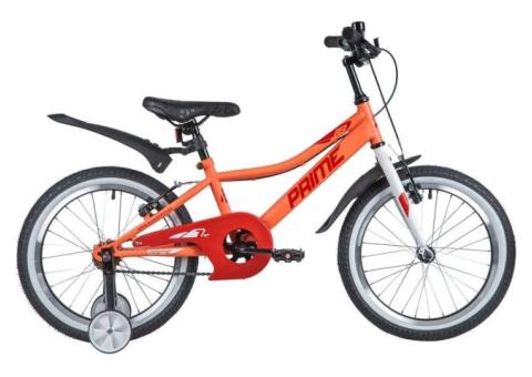 Характеристики велосипед NOVATRACK Prime городской (детский), рама: 11.5', колеса: 18', коралловый, 11.5кг [187prime1v.crl20]