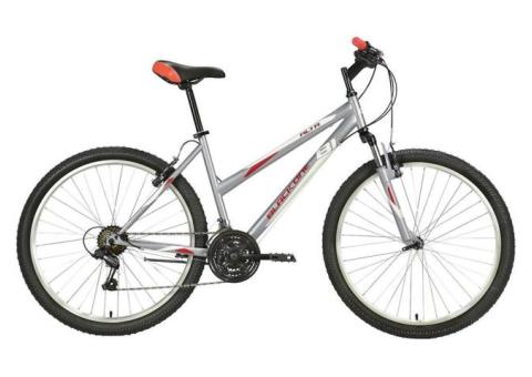 Характеристики велосипед BLACK ONE Alta 26 горный (взрослый), рама: 14.5', колеса: 26', серый/красный, 16кг [hq-0004659]