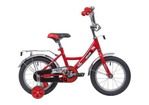 Характеристики велосипед NOVATRACK Urban городской (детский), рама: 9.5', колеса: 14', красный, 10кг [143urban.rd9]