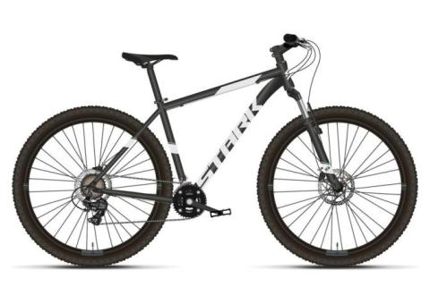 Характеристики велосипед STARK Hunter 27.2 HD (2021), горный (взрослый), рама: 16', колеса: 27.5', черный/белый, 15.9кг [hd00000656]