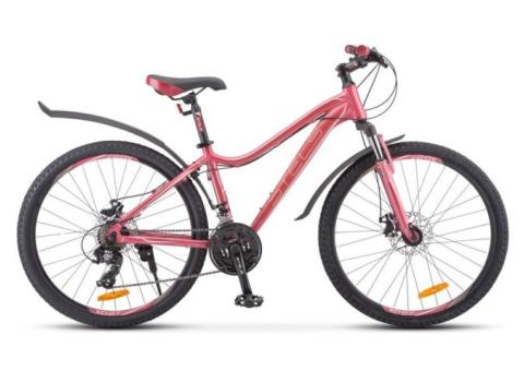 Характеристики велосипед STELS Miss 6000 MD горный (взрослый), рама: 17', колеса: 26', розовый, 15.38кг [45773-05]