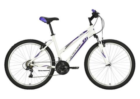 Характеристики велосипед BLACK ONE Alta 26 Alloy (2021), горный (взрослый), рама: 14.5', колеса: 26', белый/фиолетовый, 18кг [hd00000444]