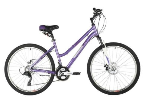 Характеристики велосипед FOXX Bianka D (2021), горный (взрослый), рама: 19', колеса: 26', фиолетовый [26ahd.biankd.19vt1]