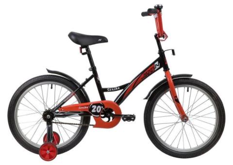 Характеристики велосипед NOVATRACK Strike городской (подростковый), рама: 12', колеса: 20', черный/красный, 12кг [203strike.bkr20]