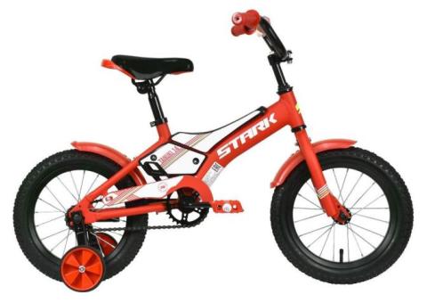 Характеристики велосипед STARK Tanuki 14 Boy (2021), городской (детский), колеса: 14', красный/белый, 9кг [hd00000307]