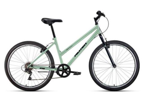 Характеристики велосипед ALTAIR MTB HT 26 low (2021), горный (взрослый), рама: 15', колеса: 26', мятный/черный, 14.6кг [rbkt1m166003]