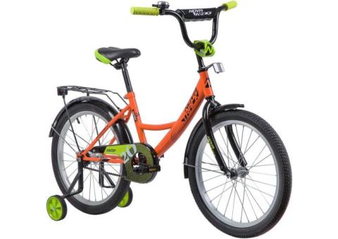 Характеристики велосипед NOVATRACK Vector (2019), городской (подростковый), колеса: 20', оранжевый, 12кг [203vector.or9]