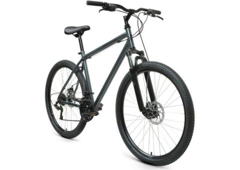 Характеристики велосипед ALTAIR Mtb Ht 27,5 2.0 Disc (2020-2021), горный (взрослый), рама: 19', колеса: 27.5', темно-серый/черный, 16.67кг [rbkt1m17g007]