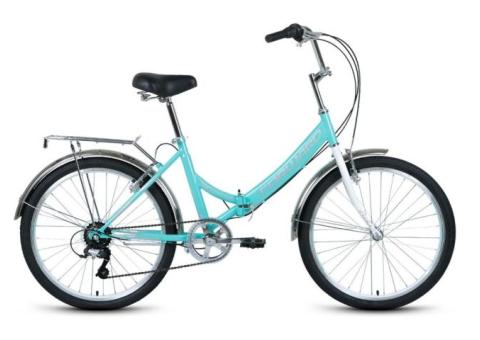 Характеристики велосипед FORWARD Valencia 24 2.0 (2021), городской (взрослый), рама: 16', колеса: 24', мятный/серый, 14.8кг [rbkw1c246002]