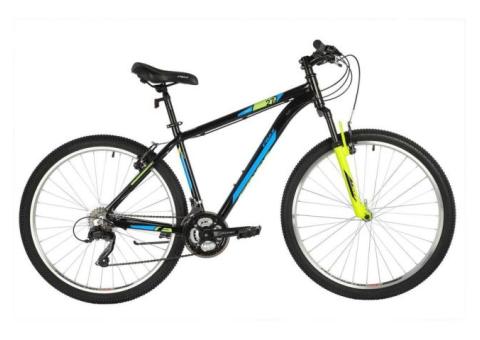 Характеристики велосипед FOXX Atlantic 27.5 (2021), горный (взрослый), рама: 18', колеса: 27.5', черный, 15кг [27ahv.atlan.18bk1]
