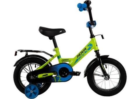Характеристики велосипед NOVATRACK Forest (2021), городской (детский), рама: 8.5', колеса: 12', зеленый, 9кг [121forest.gn21]