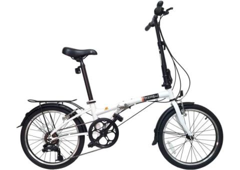 Характеристики велосипед DAHON Dream D6 (2021), городской (взрослый), колеса: 20', белый, 14.8кг [vd21011]