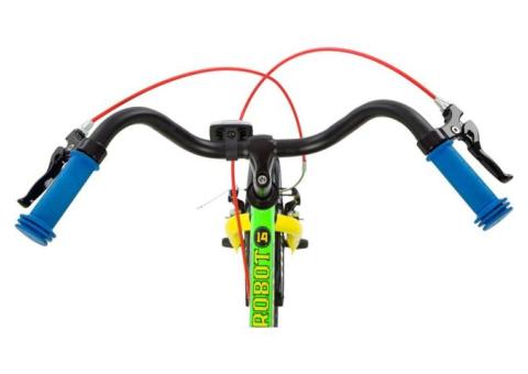 Характеристики велосипед STERN Robot 14 городской (детский), колеса: 14', зеленый/желтый, 9.9кг [s21estbb055-uo]