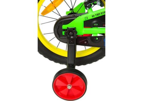 Характеристики велосипед STERN Robot 14 городской (детский), колеса: 14', зеленый/желтый, 9.9кг [s21estbb055-uo]